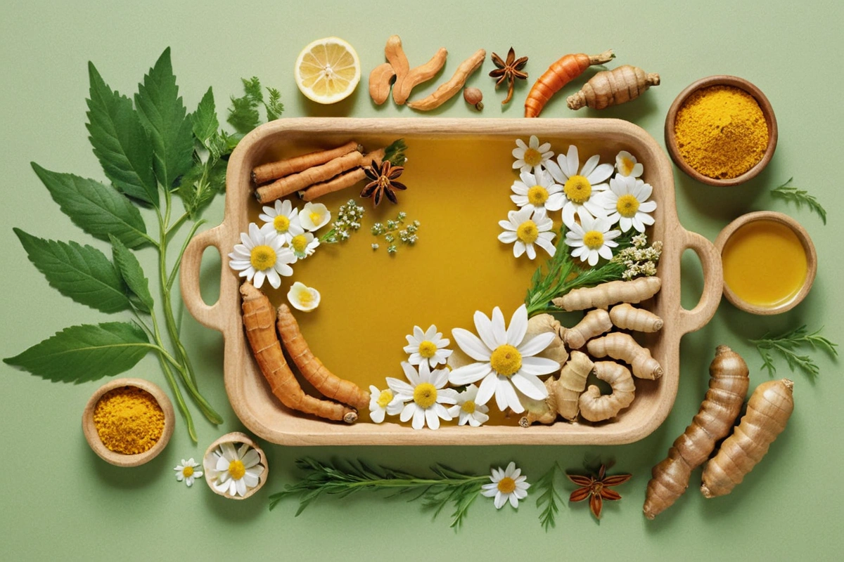 Hierbas naturales para mejorar la digestión y el bienestar intestinal