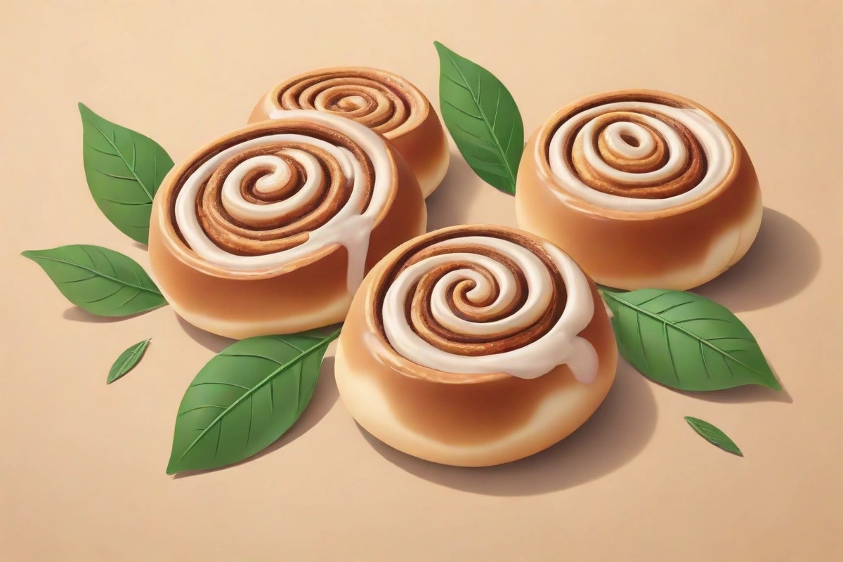 Receta de rollos de canela con hierbas frescas: paso a paso