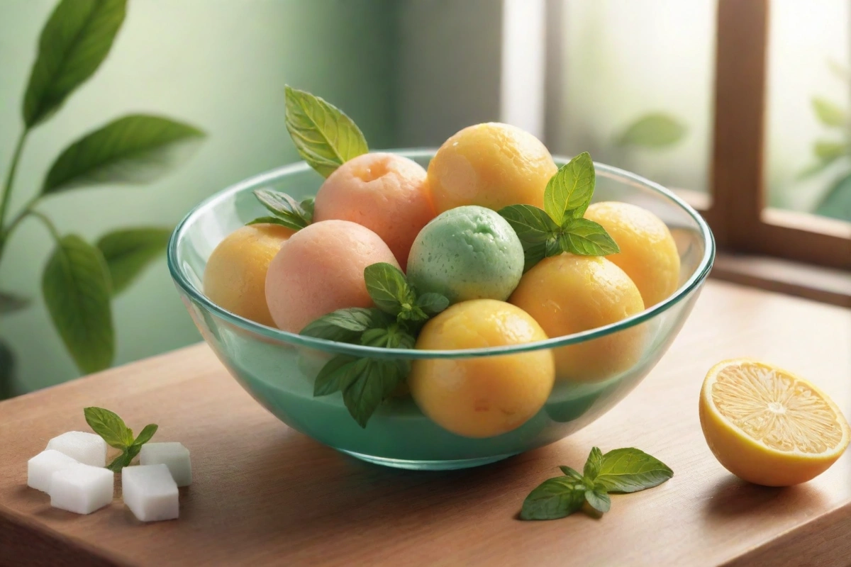 Sorbete de hierbas: receta fácil y refrescante en casa