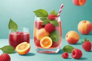 Prepara un delicioso cóctel frutal con hierbas frescas en casa