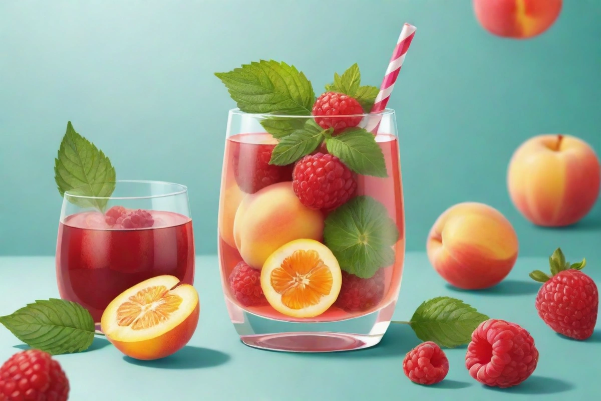 Prepara un delicioso cóctel frutal con hierbas frescas en casa