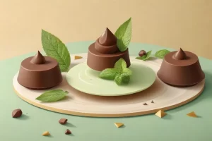 Qué hierbas son adecuadas para un postre de chocolate