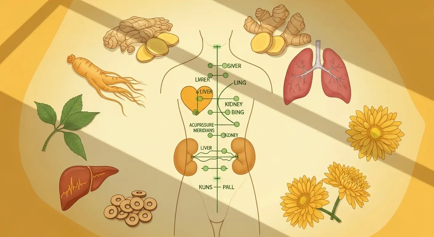 La meridiana en acupuntura y su importancia en la salud